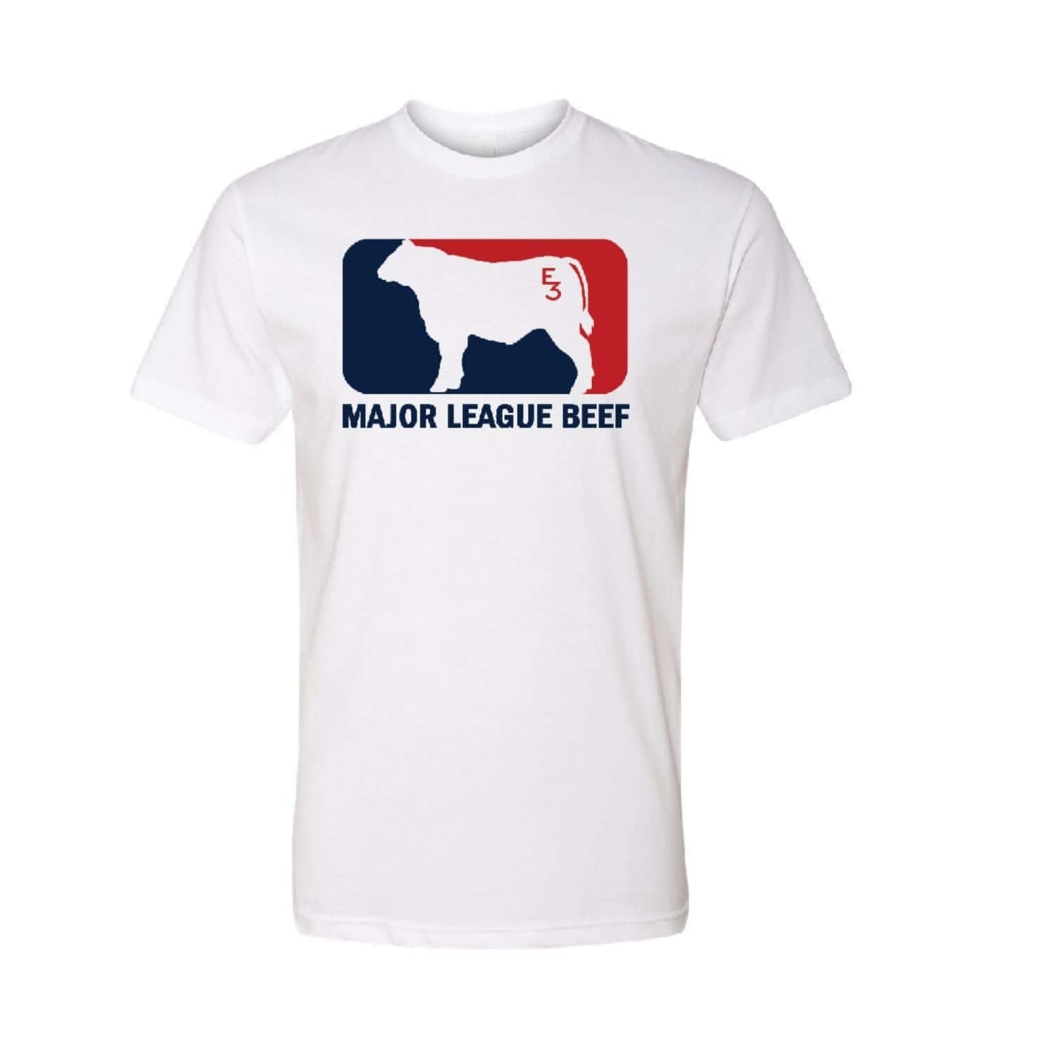 E3 Major League Beef Shirt White